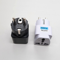 Adaptateur de voyage multifonction universel AU UK US vers EU, prise électrique de type E/F, adaptateur de voyage pour France et Espagne, prise secteur AC