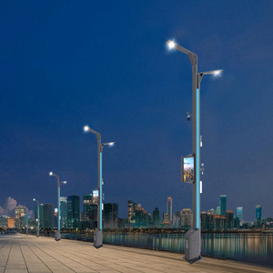 Farola Inteligente con Cámara CCTV para Exteriores, Poste Multifuncional con WiFi y Estación Meteorológica para Ciudades Inteligentes - Product Image 3