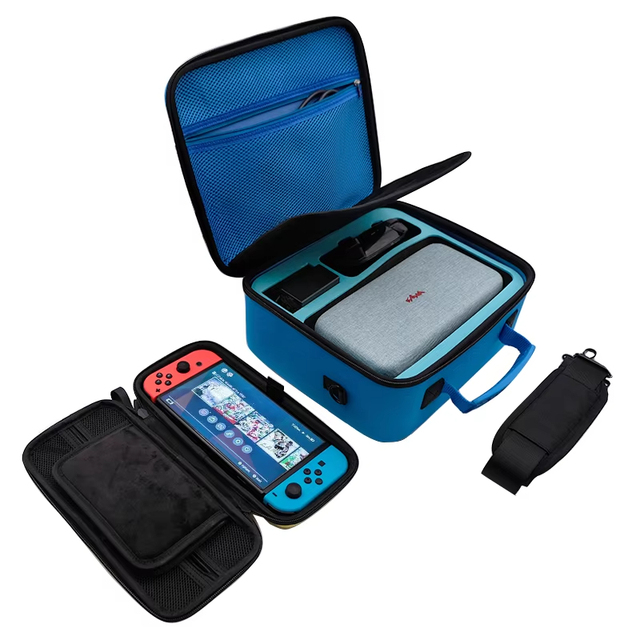 Travel EVA Case with Hard Protective Cover Video Game Console Accessories for Switch