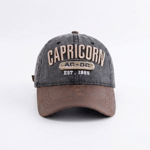 Gorra Estilo Americano - Gorra de Béisbol Retro con Combinación de Colores y Parte Superior Suave - Product Image 2