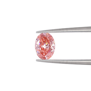 Lab Grown Pink Diamond Oval Cut 1ct 2ct 3ct Synthetic Loose Diamond For Jewelry Making - Product Image 2