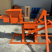 Vente chaude Inde Machine de fabrication de briques en argile manuelle robuste, durable, à haut rendement, respectueuse de l'environnement et multifonctionnelle