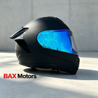 Casque de moto modulaire professionnel pour trajets quotidiens, certifié DOT double, coque rigide en ABS, antichoc, doublure intérieure en EPS, vente en gros