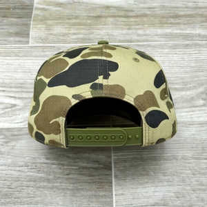 Vietnam Custom Trucker Cap Camo Rope <b>Hat</b> for Men and Women Adjustable Snap Fit Panel <b>Flat</b> Brim <b>Hat</b> - Product Image 4