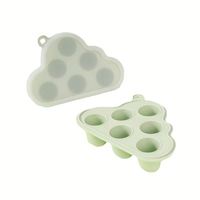 Congélateur d'aliments maison résistant à la chaleur réutilisable Plateau d'alimentation en fruits pour bébés Plateau de décongélation et de congélation du lait maternel