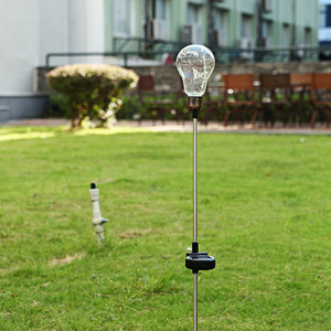 Lámpara Solar de Jardín con Bombilla LED, Resistente al Agua, para Exteriores, Iluminación de Patio - Product Image 3
