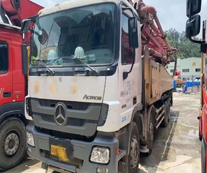 Used Sany 52m <b>Concrete</b> <b>Pumps</b> Truck Used Condition for Sale - Product Image 2