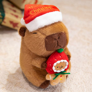 Venta al por mayor de Navidad carpincho muñeco de peluche animal de peluche garra máquina de juguete - Product Image 4