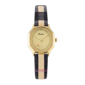 KVC Elegant Valentines Day Gift Wholesale Ladies Quartz Watches Fashion Random Unique Pattern Leather Band Women Wristwatch