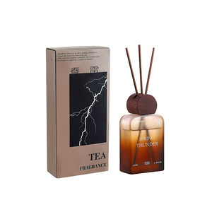 Difusor de Aroma de Madera para el Hogar, con Aroma Duradero, Aceite de Fragancia Inofensivo para Mujeres Embarazadas y Niños, Difusor de Aroma en Botella de Vidrio - Product Image 1