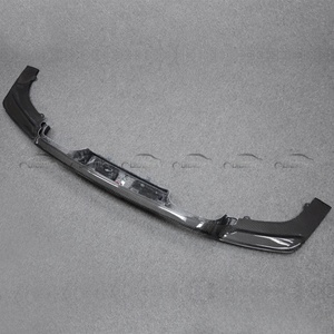 Body Kit Carbon Fiber Rear Bumper Shark Fin <b>Diffuser</b> Spoiler Lip with <b>LED</b> for BMW F80 M3 F82 F83 M4 - Product Image 2