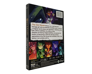 The Owl House Temporadas 1-3, Películas en Blu-ray, Serie de TV, Dibujos Animados en <span class=keywords><strong>CD</strong></span>, Blu-ray Región 1/Región 2, DVD - Product Image 1