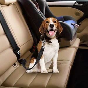 <span class=keywords><strong>Ceinture</strong></span> de sécurité pour animaux de compagnie en nylon à longueur réglable, boucle à dégagement rapide en alliage de zinc, laisse solide pour <span class=keywords><strong>chien</strong></span>, amortisseur élastique universel de sécurité - Product Image 6