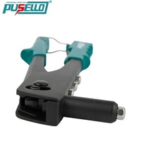Pistola Remachadora Manual de Alta Resistencia Pusello, Pistola Remachadora de Precisión Ligera, Herramienta de Reparación de Canaletas