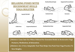 Coussins de yoga en polyester biologique en gros, garnis d'éponge - Product Image 3