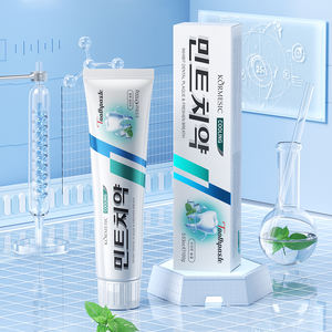 KORMESIC Dentifrice Blanchissant Certifié Bpom, Marque Privée, Vente en Gros, 100g, Inhibe la Plaque <span class=keywords><strong>Dentaire</strong></span>, Rafraîchit l'Haleine, Menthe - Product Image 1