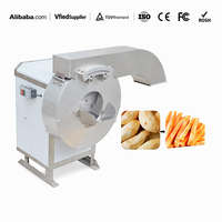 2024 Kleine gemotoriseerde friet- en groente-/fruitstripsnijmachine met lange levensduur