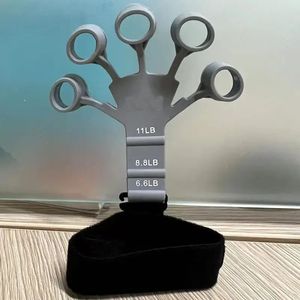 Venta al por mayor: Nuevo ejercitador de agarre elástico para dedos Flex Gripster, fortalecedor de manos con 6 niveles de resistencia, expansor de goma. - Product Image 3
