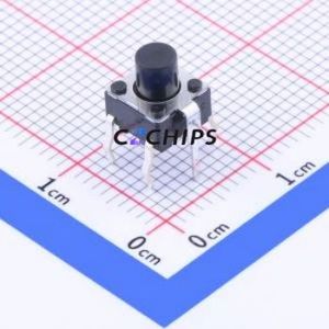 SKHHQVA010 <b>Push</b> <b>Button</b> <b>Switch</b> Through hole Component (THT) <b>Switch</b> Single Pole Single Throw Round <b>Button</b> Through Hole 50mA - Product Image 1