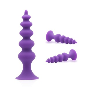 Grandi perline anali Butt Plugs in Silicone Kegel Ball Kulki Analne anale Butt Plug dilatatore spina anale lunga giocattoli sessuali per donna uomo Gay - Product Image 5