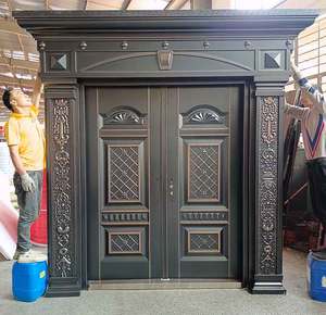 Thanh lịch hiện đại wrought sắt Swing phong cách lối vào & cổng phía trước thép cho biệt thự hoặc nhà bên ngoài truy cập & thiết kế - Product Image 2