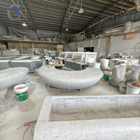 Soluciones Personalizadas de Bancas GRC de Alta Resistencia y Larga Vida Útil, Asientos Modulares para Paisajismo