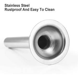 Worst Buis Salami Maker Vulling Vulling Tool Stuffer Buis Food Grade Roestvrij Staal Voedsel Vleesmolen Worst Stuffer - Product Image 3