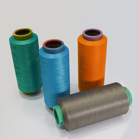 Fil DTY Optique/RW/DDB/Couleur 75D/72F Haute Ténacité 100% Polyester SIM NIM HIM SD/BRT pour Tissage Tricotage Chaîne Trame