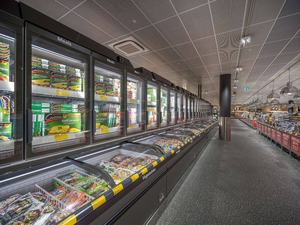 Congélateur combiné à grande capacité avec refroidisseur à affichage supérieur, congélateur commercial profond pour hypermarché, viande - Product Image 4