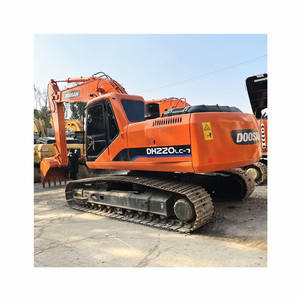 Excavadora Doosan DH220LC-7 de Segunda Mano con Precio de Descuento, Excavadora Doosan DH220LC-7 220 Usada Original de Corea en Buenas Condiciones - Product Image 3