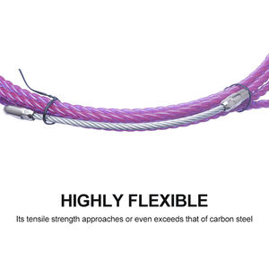 <span class=keywords><strong>Tire</strong></span>-<span class=keywords><strong>câble</strong></span> <span class=keywords><strong>électrique</strong></span> en acier extraordinaire, robuste, tressé 3 brins, pour usage intensif, modèle CS-2 - Product Image 2