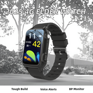 <span class=keywords><strong>2025</strong></span> người cao tuổi Đồng hồ thông minh vuông IPS màn hình cảm ứng chính xác theo dõi huyết áp máy bơm không khí phát sóng giọng nói IPX7 không thấm nước - Product Image 5