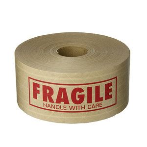 Recycled Biodegradable BOPP Water Activated Adhesive Sticker Carton Sealing <strong>Packing</strong> <strong>Tape</strong> <strong>Brown</strong> Kraft - Product Image 1