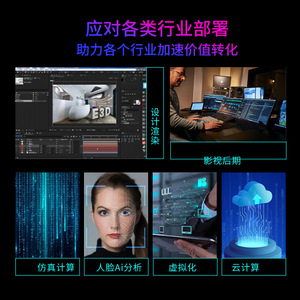 การ์ดจอ NVIDIA RTX 3090 24GB สำหรับเดสก์ท็อป พัดลมเดี่ยว รองรับ AI Rendering สำหรับเล่นเกมส์ คอมพิวเตอร์ GPU DDR6X 3DP1HD Interface - Product Image 4