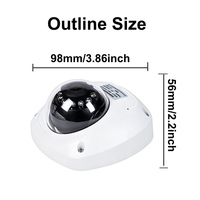 Caméra de voiture AHD 1080P grand angle avec micro intégré et enregistrement sonore, caméra de surveillance de qualité commerciale pour le transport OEM ODM