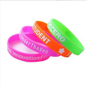 Bracelet personnalisé en silicone : Créez vos propres bracelets en caoutchouc avec message ou logo pour événement - Product Image 4