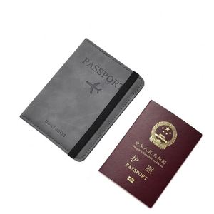 Porta Pasaportes Personalizable, Funda de Pasaporte Delgada y Portátil de Cuero PU, Porta Tarjetas - Product Image 5