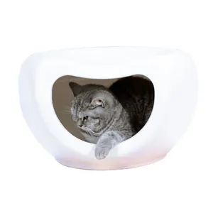 Durevole cuccia per cani di piccola taglia gatto confortevole grotta lettiera nido casa per cani in plastica mobili moderni forniture per animali