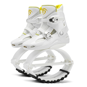 Nouveauté <span class=keywords><strong>Kangoo</strong></span> Jumps Original Adulte Chaussures Rebondissantes Blanc Jaune TFanJump Chaussures de Rebond Sports 2027 - Product Image 2
