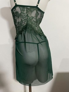Goedkope prijs extreem hete nieuwste sling lace jurkje G-string doorschijnend volwassen vrouwen sexy lingerie groothandel in bulk - Product Image 3