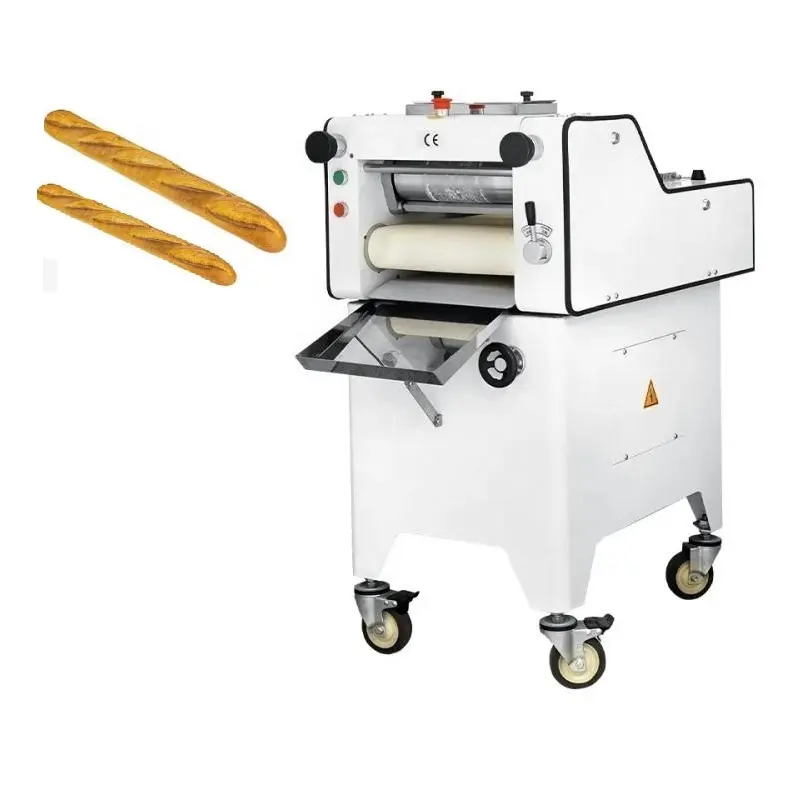 Tost kalıpçı makinesi ekmek ekmek fransız baget yapma hamur haddeleme kalıpçı makinesi çin'de yapma