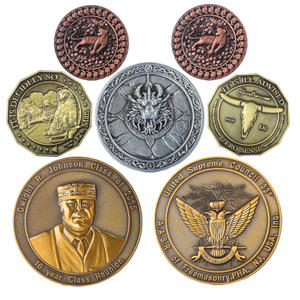 Factory Token Sammler medaille Münze Personal isierte benutzer definierte Druckguss 3D-Logo Gravur Münze - Product Image 1