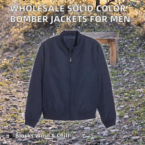 Vestes bomber en softshell d'hiver réversibles de couleur unie respirantes en gros 2026 Fermeture éclair imperméable Confort Vêtements décontractés Hommes OEM - Product Image 2