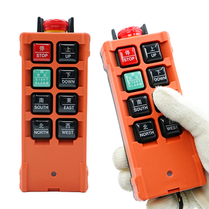 Control Remoto Industrial por Radio de 6 Botones de Velocidad Única, Anti-Impactos, para Polipasto Eléctrico, Estándares Internacionales - Product Image 3