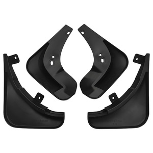4 Pièces Bavettes de protection anti-éclaboussures pour Skoda <span class=keywords><strong>Fabia</strong></span> <span class=keywords><strong>MK2</strong></span> 5J 2007-2011, résistantes aux rayures, garde-boue avant et arrière - Product Image 4