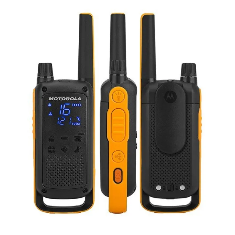 Talkie-Walkie Motorola Talkabout T82 Extreme Quad 20Km Earpiece Baterai Pmr Twin Pack Radio Dua Arah Walkie Talkie Hemat Biaya