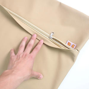 Funda de Almohada de Cuero PU de Tamaño Personalizado, Sostenible, Resistente al Aceite, Protectora, con Cierre, Impermeable, para Adultos - Product Image 4