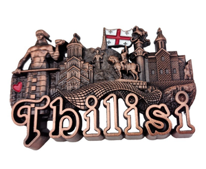 AZERBAÏDJAN BAKOU, Tbilissi, MACÉDOINE, Istanbul aimant de réfrigérateur <span class=keywords><strong>en</strong></span> métal créatif - Product Image 3