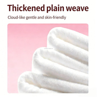 Lingettes humides pour animaux de compagnie en non-tissé doux, épaisses et durables, jetables, pour la maison et les voyages (vente en gros)