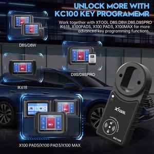 מפתח אוטומטי xtool kc100 חדש עובד מתכנת מפתח עם xtools imo ecu קידוד להוסיף מפתח למידה - Product Image 5